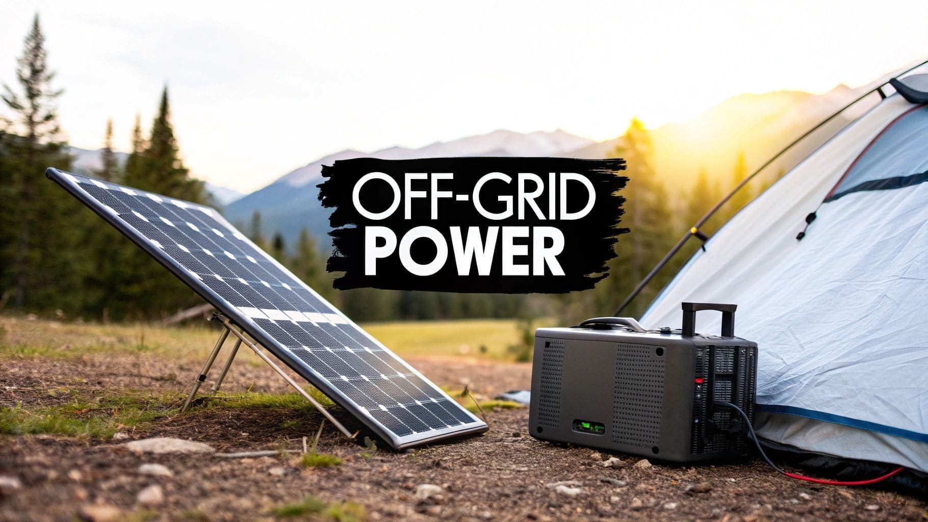 Best Portable Solar Panels for Off-Grid Adventures